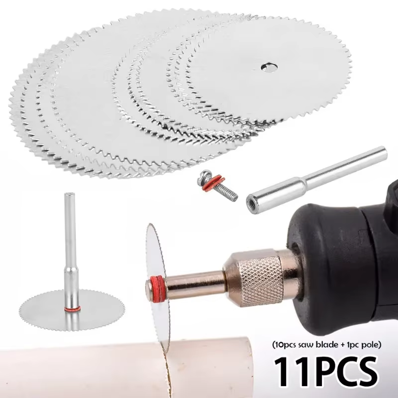 11-częściowy zestaw akcesoriów – Cordless Rotary Tool Kit Accessories recenzja i cena