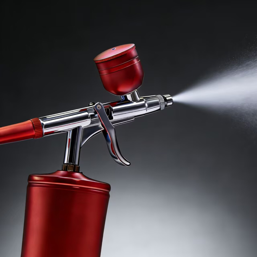 Przenośny, bezprzewodowy aerog – Airbrush Kit With Mini Compressor recenzja i cena