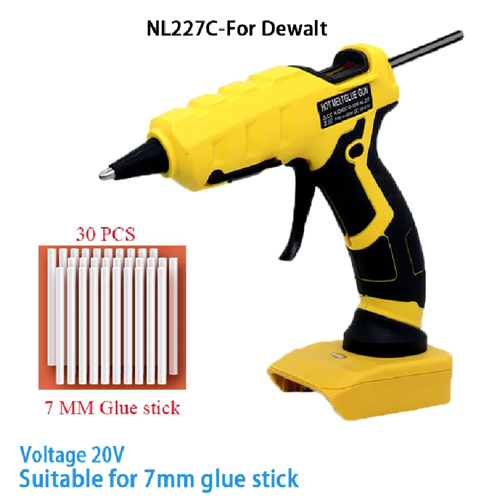 Pistolet do kleju na gorąco 50 – Hot Melt Glue Gun Cordless recenzja i cena