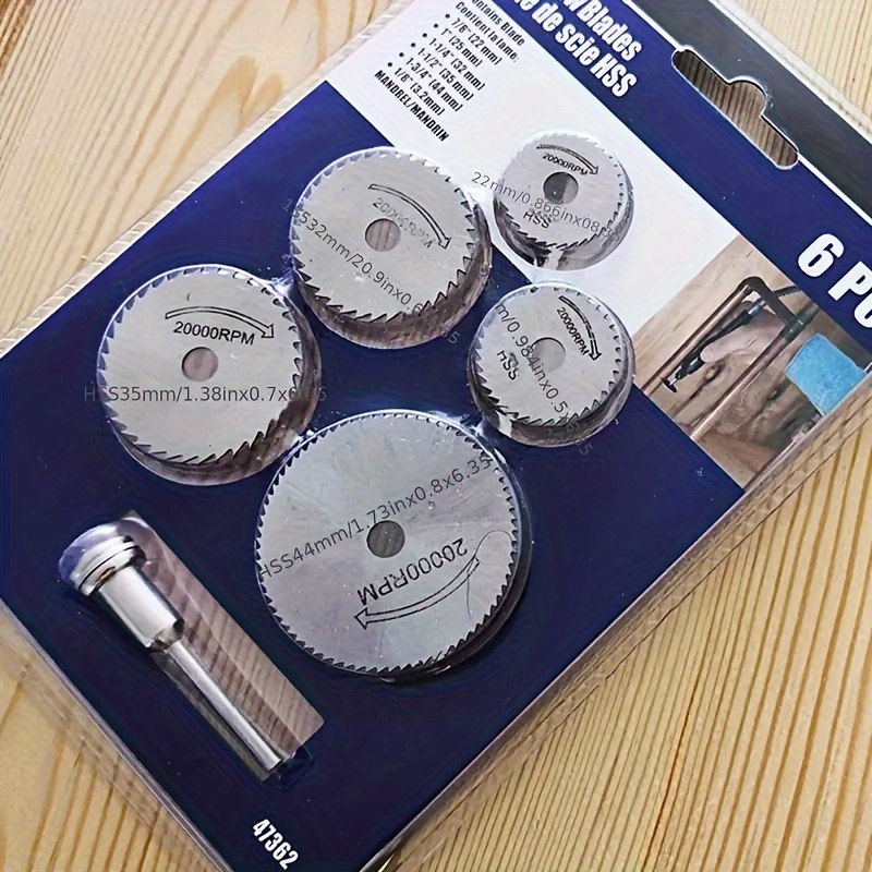 6 szt. Mini tarczowe noże do p – Cordless Rotary Tool Kit Accessories recenzja i cena