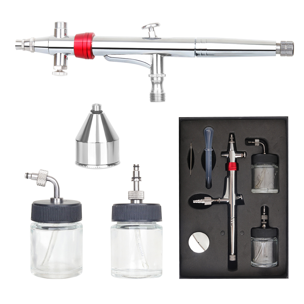 Wysokiej jakości dwufunkcyjny  – Airbrush Kit With Mini Compressor recenzja i cena
