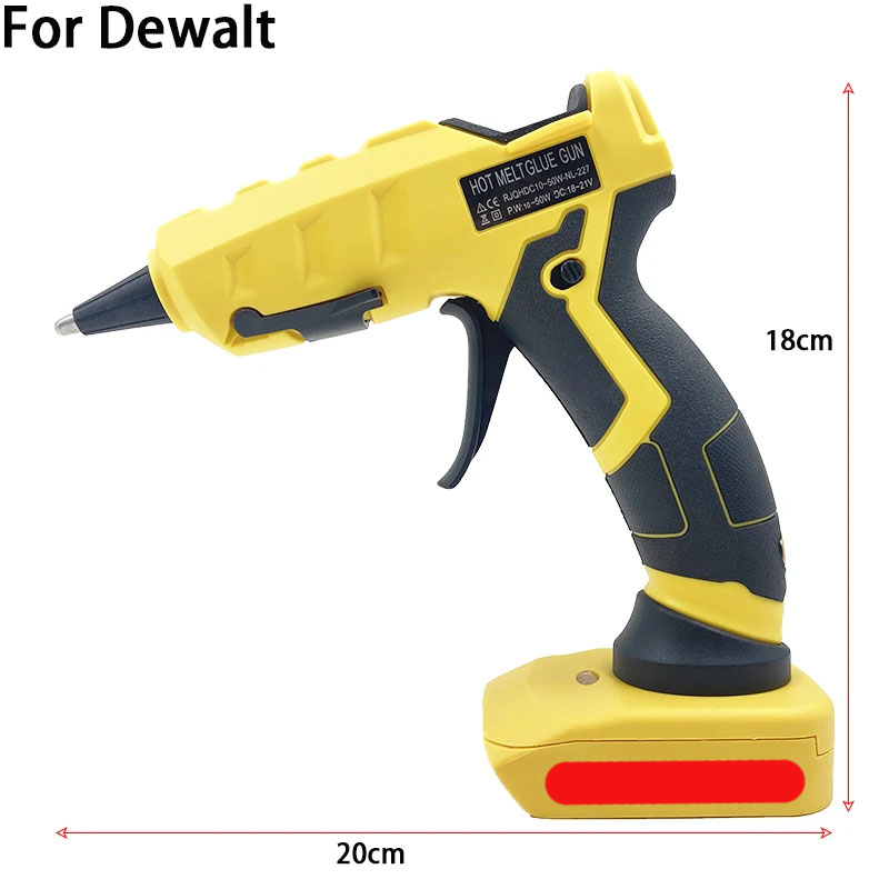 Bezprzewodowy pistolet do klej – Hot Melt Glue Gun Cordless recenzja i cena